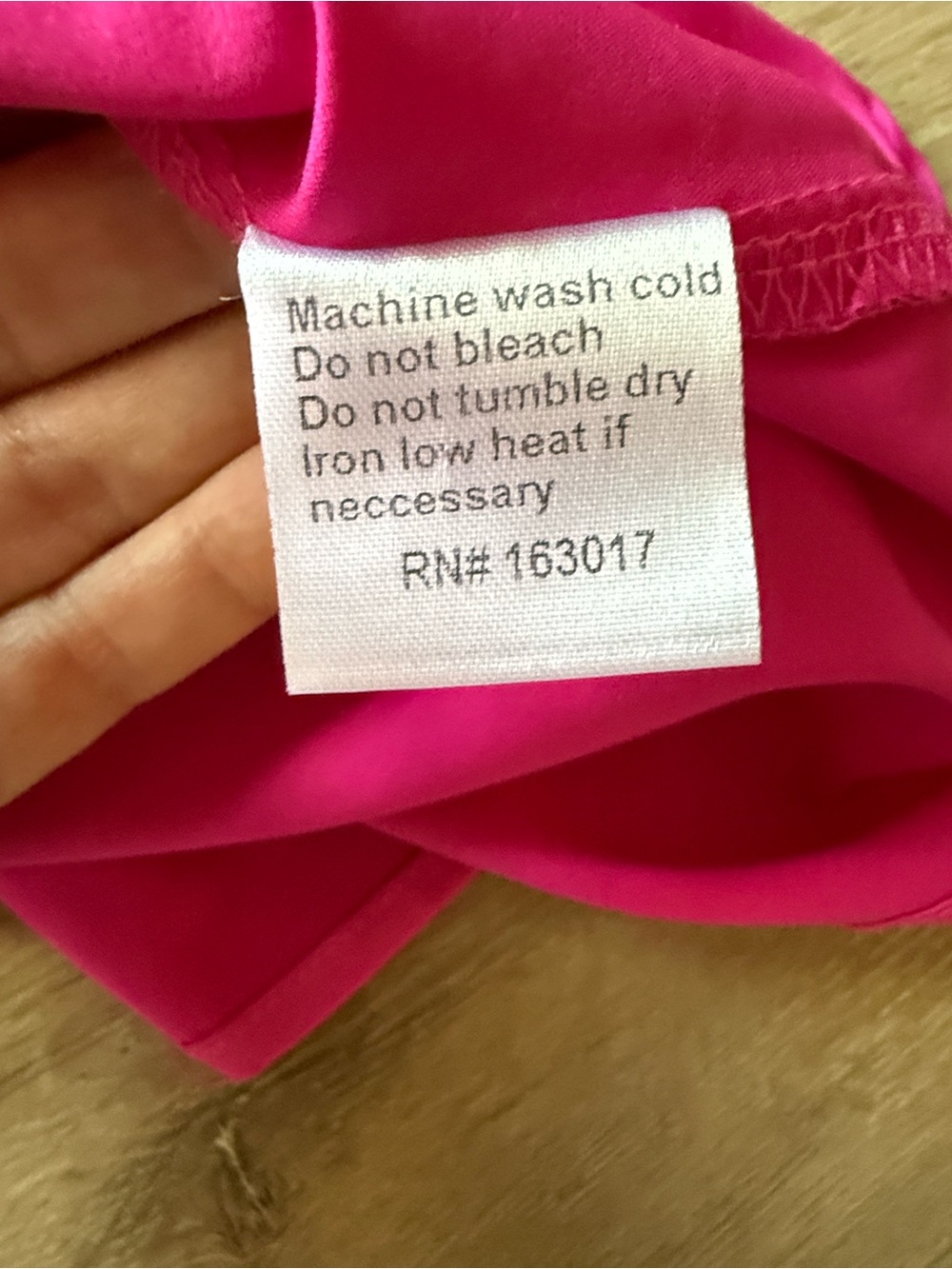 Princess Polly Fuchsia Satin Long-Sleeve Mini Dress - Picture 6 of 6